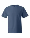 Hanes Unisex Beefy-T T-Shirt Denim Blue