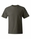Hanes Unisex Beefy-T T-Shirt Fatigue Green