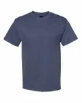 Hanes Unisex Beefy-T T-Shirt Heather Navy