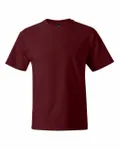 Hanes Unisex Beefy-T T-Shirt Maroon