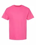 Hanes Unisex Beefy-T T-Shirt Wow Pink
