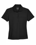 CORE365 Ladies' Origin Performance Piqu Polo with Pocket BLACK