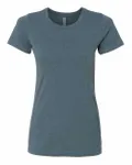 Next Level Apparel Ladies' CVC T-Shirt Indigo