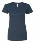 Next Level Apparel Ladies' CVC T-Shirt Midnight Navy