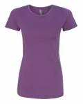 Next Level Apparel Ladies' CVC T-Shirt Purple Berry