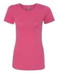 Next Level Apparel Ladies' CVC T-Shirt Raspberry