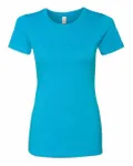 Next Level Apparel Ladies' CVC T-Shirt Turquoise