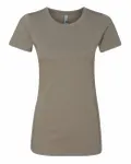 Next Level Apparel Ladies' CVC T-Shirt Warm Grey