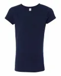 Next Level Apparel Youth Girls Princess T-Shirt Midnight Navy