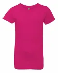 Next Level Apparel Youth Girls Princess T-Shirt Raspberry