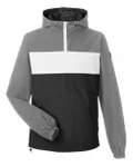 Nautica Unisex Windward Pullover Jacket Graphite/ White/ Black