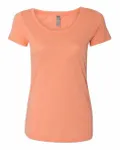 Next Level Apparel Ladies' Triblend Scoop Vintage Light Orange