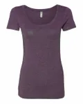 Next Level Apparel Ladies' Triblend Scoop Vintage Purple