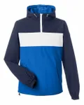 Nautica Unisex Windward Pullover Jacket Navy/ White/ Royal