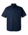 Harriton Men's Advantage IL Short-Sleeve Work Shirt DARK NAVY