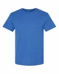 Jerzees Adult Premium Blend Ring-Spun T-Shirt Retro Heather Royal