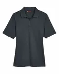 Harriton Ladies' Advantage Snag Protection Plus Polo Dark Charcoal
