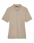 Harriton Ladies' Advantage Snag Protection Plus Polo Khaki