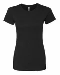 Next Level Apparel Ladies' CVC T-Shirt BLACK