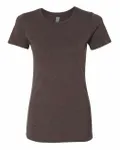 Next Level Apparel Ladies' CVC T-Shirt Espresso