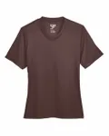 Team 365 Ladies' Zone Performance T-Shirt SPORT DARK BROWN
