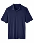 North End Men's JAQ Snap-Up Stretch Performance Polo Classic Navy