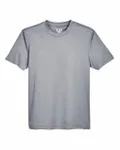 Team 365 Youth Sonic Heather Performance T-Shirt Athletic Heather