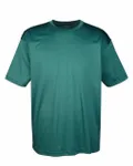 UltraClub Men's Cool & Dry Sport Performance InterlockT-Shirt Forest Green