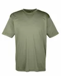 UltraClub Men's Cool & Dry Sport Performance InterlockT-Shirt Military Green