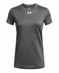 Under Armour Ladies' Team Tech T-Shirt Castlerock/ White