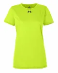Under Armour Ladies' Team Tech T-Shirt High-Vis Yellow/ Black