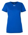 Under Armour Ladies' Team Tech T-Shirt Royal/ White