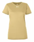 Under Armour Ladies' Team Tech T-Shirt Team Vegas Gold/ White