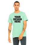 Bella + Canvas Unisex Triblend T-Shirt Mint Triblend