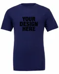 Bella + Canvas Unisex Triblend T-Shirt Navy Triblend