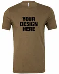 Bella + Canvas Unisex Triblend T-Shirt Olive Triblend