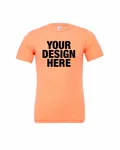 Bella + Canvas Unisex Triblend T-Shirt Orange Triblend