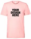 Bella + Canvas Unisex Triblend T-Shirt Pink Triblend