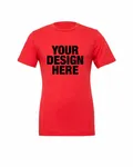 Bella + Canvas Unisex Triblend T-Shirt Red Triblend