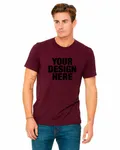 Bella + Canvas Unisex Triblend T-Shirt Sd Maron Trblnd