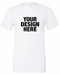 Bella + Canvas Unisex Triblend T-Shirt Solid Wht Trblnd
