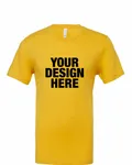 Bella + Canvas Unisex Jersey T-Shirt Maize Yellow