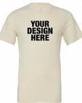 Bella + Canvas Unisex Jersey T-Shirt Natural