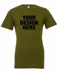 Bella + Canvas Unisex Jersey T-Shirt Olive
