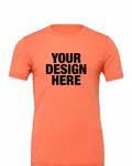Bella + Canvas Unisex Jersey T-Shirt Orange