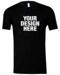Bella + Canvas Unisex Triblend T-Shirt Blk Hthr Triblnd
