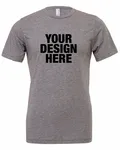Bella + Canvas Unisex Triblend T-Shirt Grey Triblend