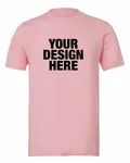 Bella + Canvas Unisex Jersey T-Shirt Pink