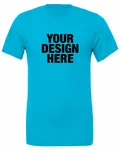 Bella + Canvas Unisex Jersey T-Shirt Aqua
