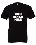 Bella + Canvas Unisex Jersey T-Shirt BLACK